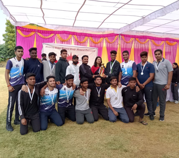 Won Silver Medal in Tug Of War Competition