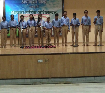School won First Prize at District level and Third Prize in State Level in Anuvrat Geet Gyan Pratiyogita