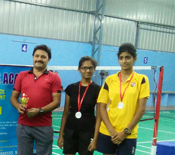 Won Silver Medal In Badminton